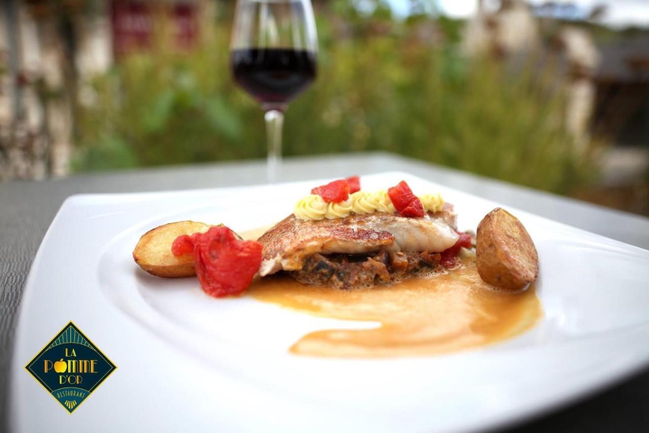 Logis Hotel Bellevue Restaurant La Pomme D'Or Coucy-le-Château-Auffrique Εξωτερικό φωτογραφία
