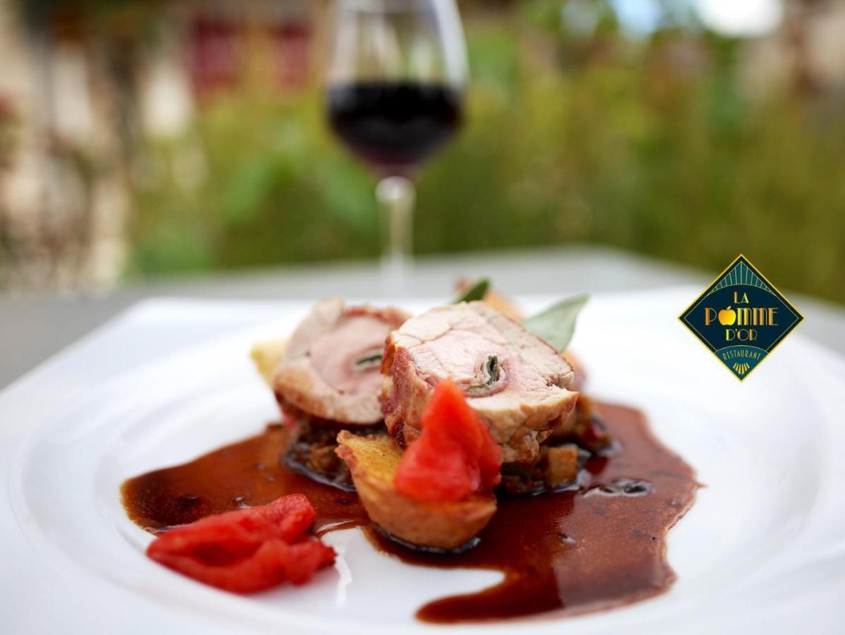 Logis Hotel Bellevue Restaurant La Pomme D'Or Coucy-le-Château-Auffrique Εξωτερικό φωτογραφία